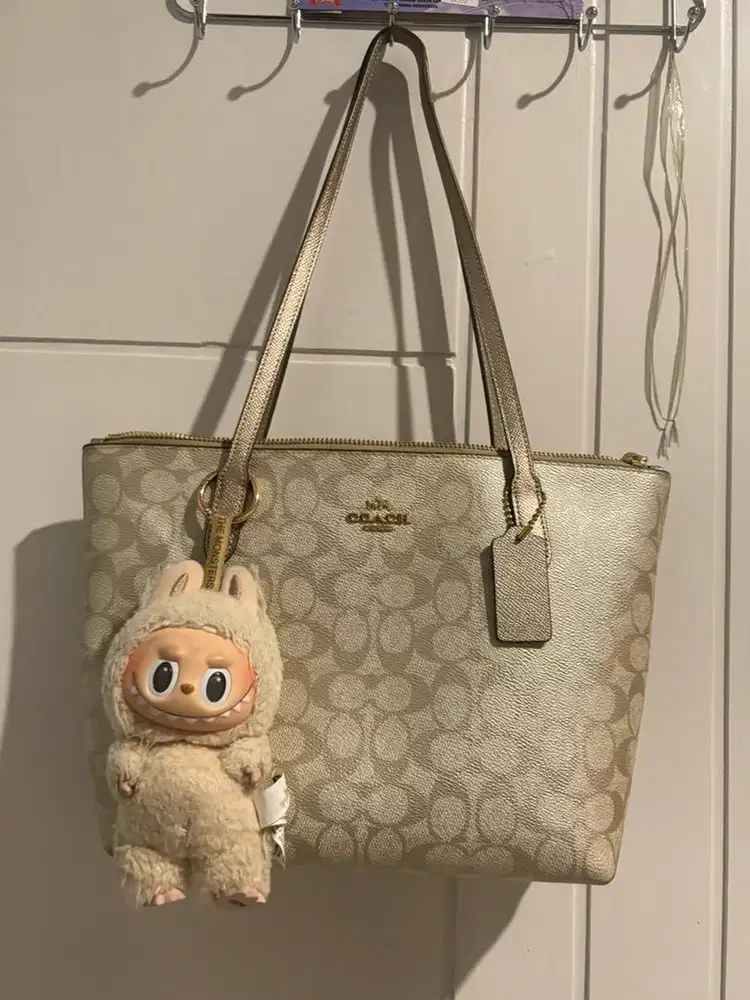 Coach mini warna silver