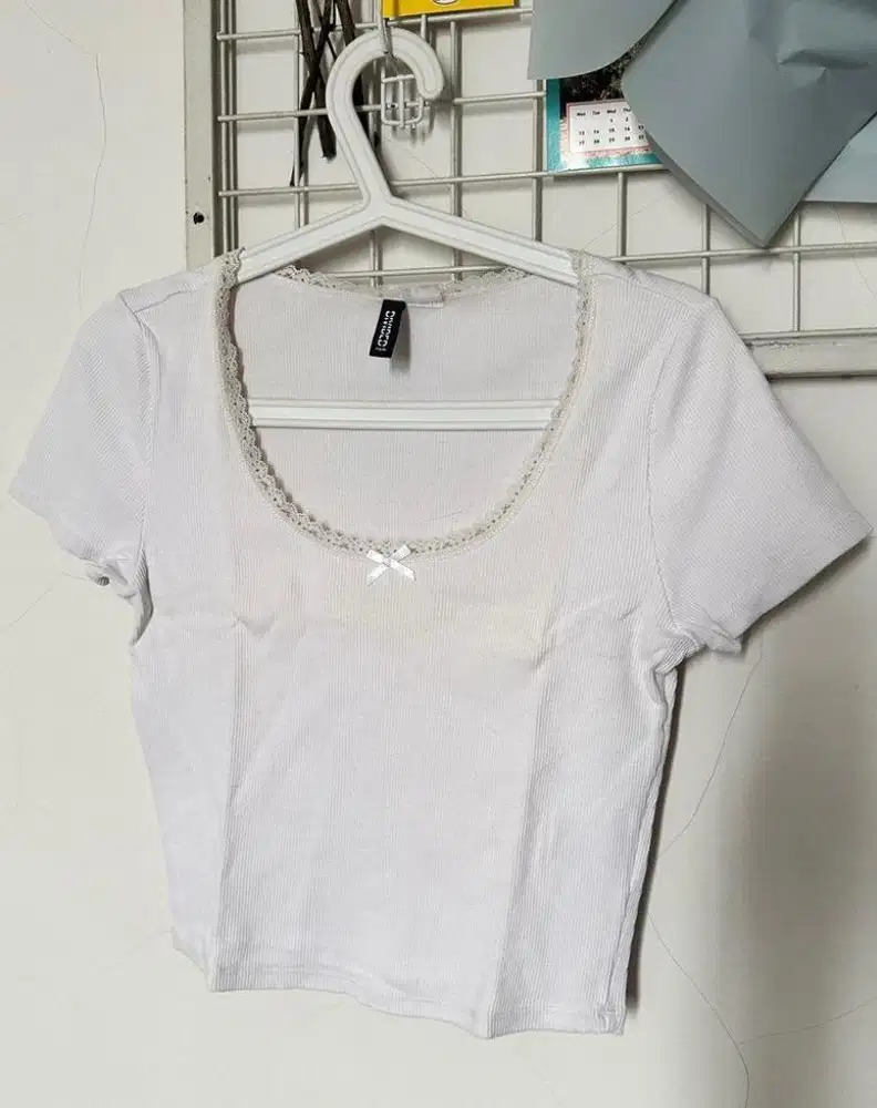 Coquete crop top H&M