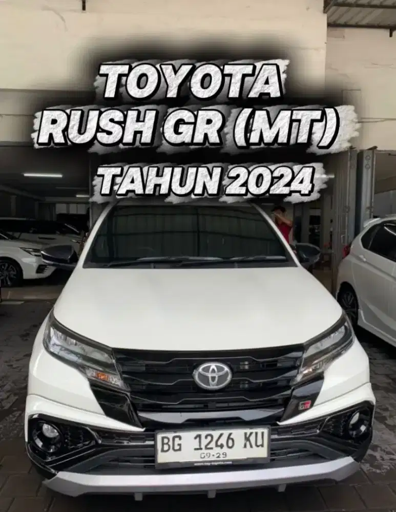 RUSH GR SPORT 2024 KM 10 RB BONUS TERIMA ATAS NAMA SENDIRI