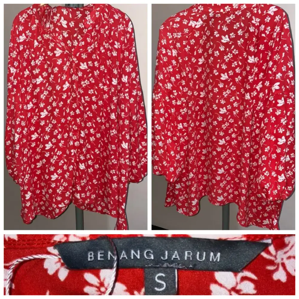 Benang Jarum Red Blouse