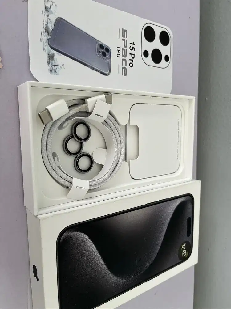 Apple Iphone 15 Pro Ex Resmi Hitam