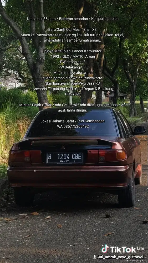 Evo 3 Matic 1993 Lengkap