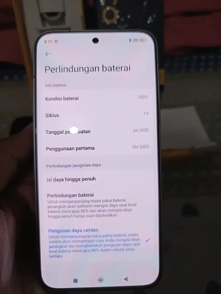 Handphone Poco F7 White 99% Like New Super Mulus (Nego Pertamax)