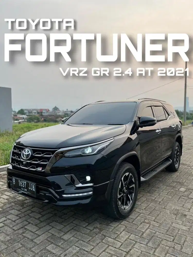 Toyota fortuner 2021 Gr 2.4 Metik full istimewa, maen cepet dp ceper