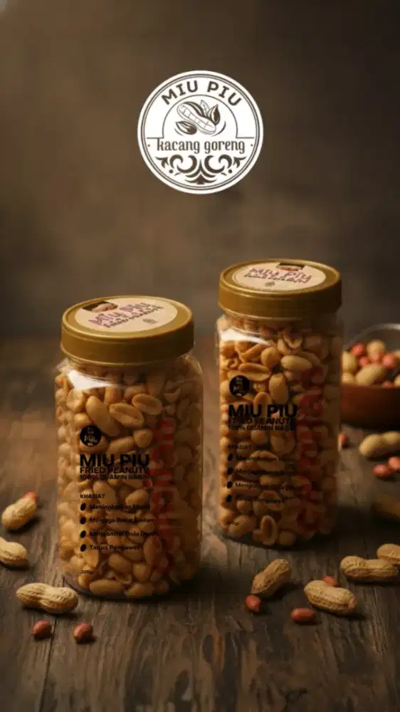 Fried peanuts Miu piu