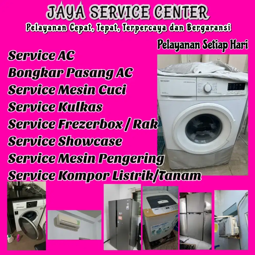 Service Kulkas Frezer Bongkar Pasang Servis AC Mesin Cuci Gunung anyar