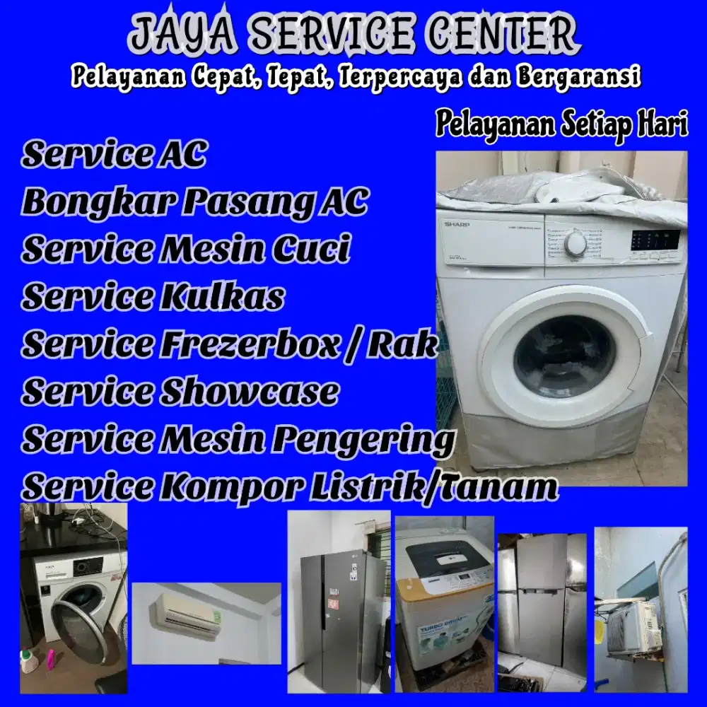 Servis AC Bongkar Pasang AC Service Kulkas Mesin Cuci Pabean Cantikan