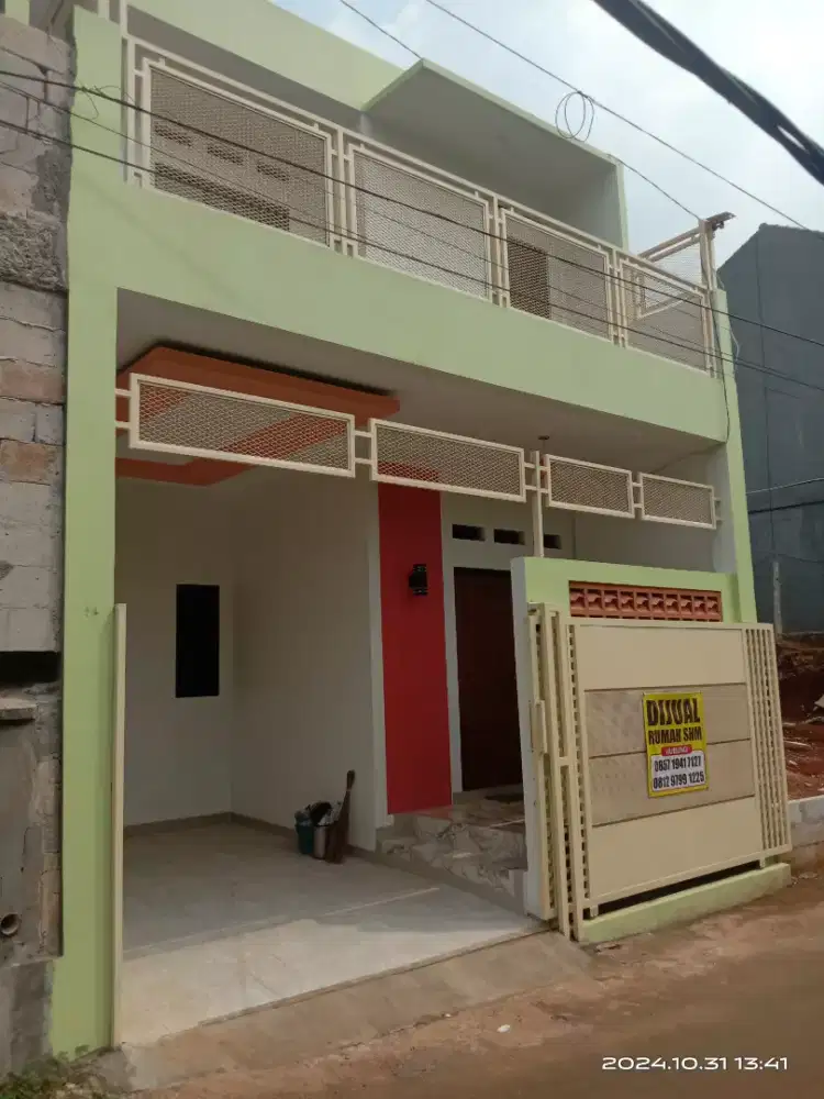 Di JUAL BUTUH RUMAH baru / TANAH dekat pintu tol dan kampus UI