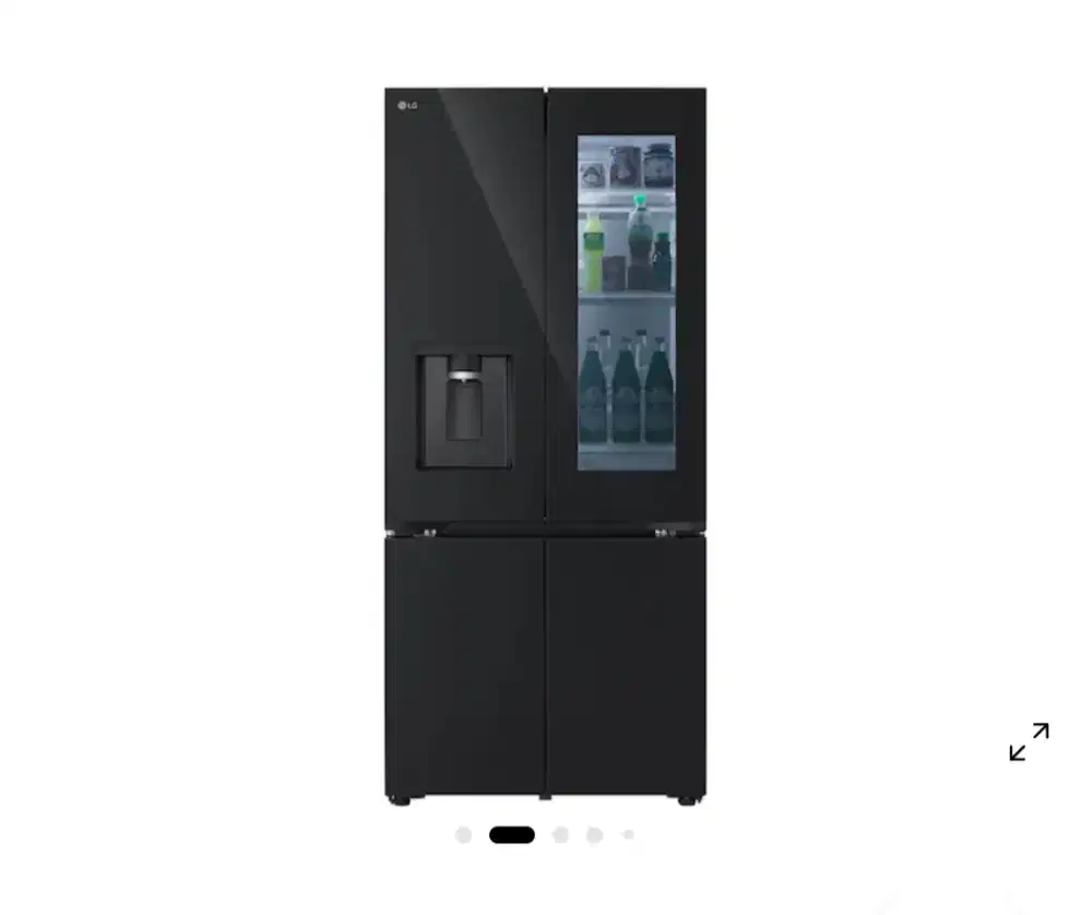 Kulkas Lg 4 pintu + dispenser Gv-k25ffgeb 612liter