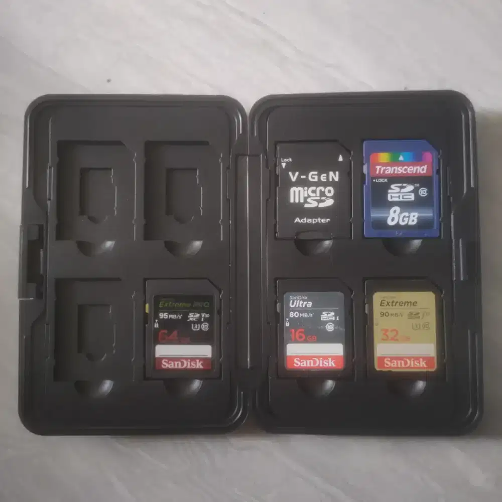 4 Memory Sandisk Extreme Asli kondisi normal