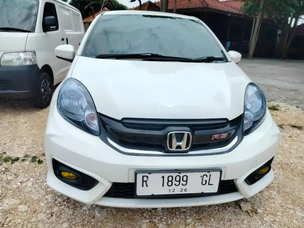 Brio Satya E matic 2017 low km 85600 Putih Pajak ON
