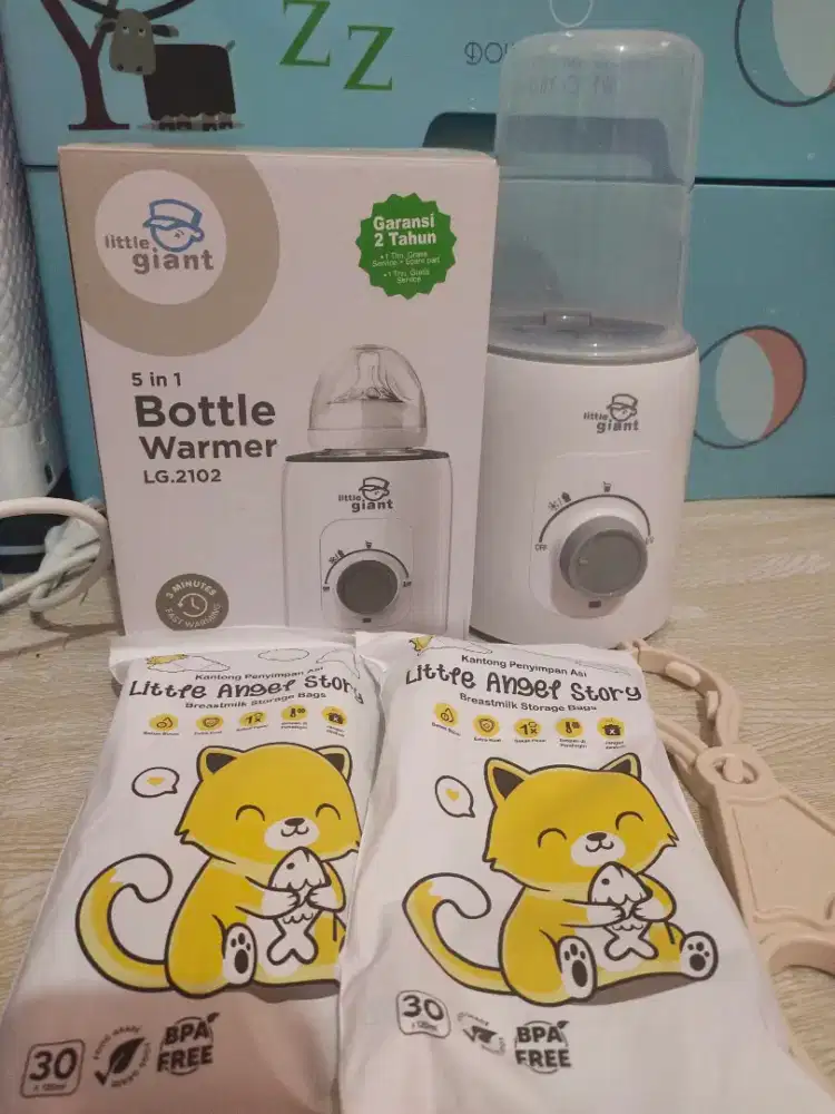 Penghangat botol susu bayi little giant bottle warmer preeloved