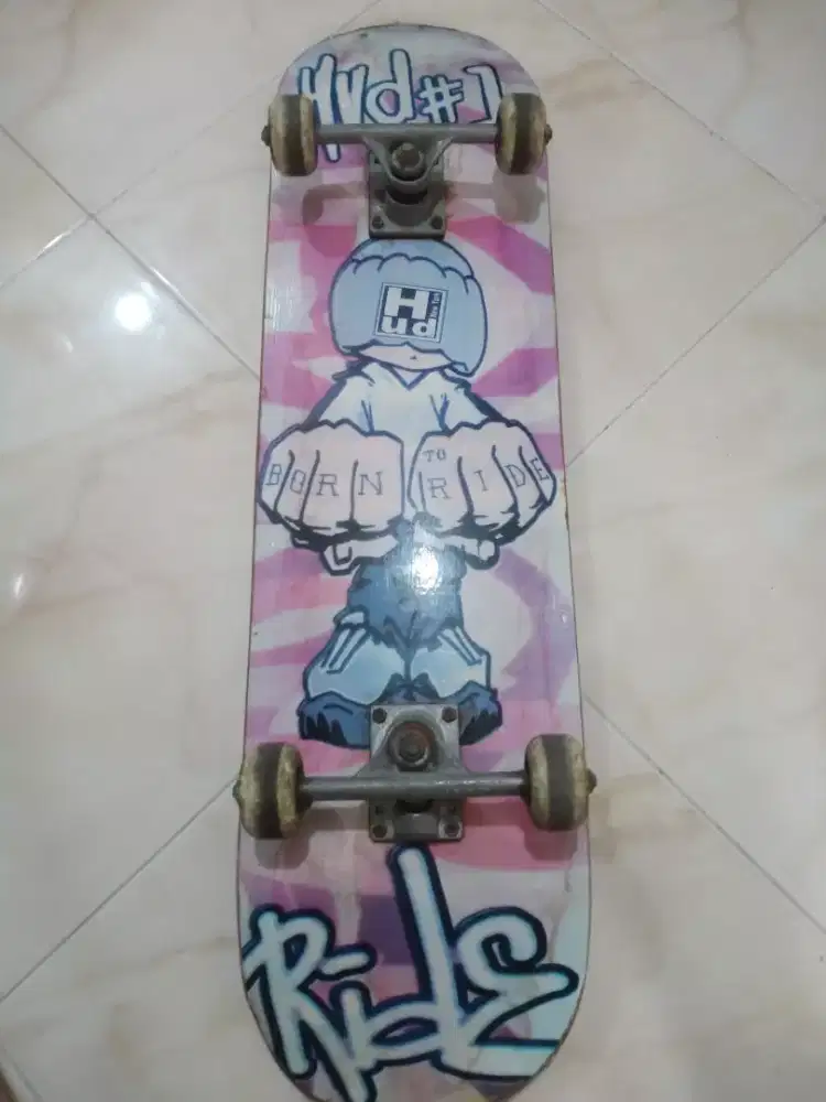 Skateboard Born To Ride