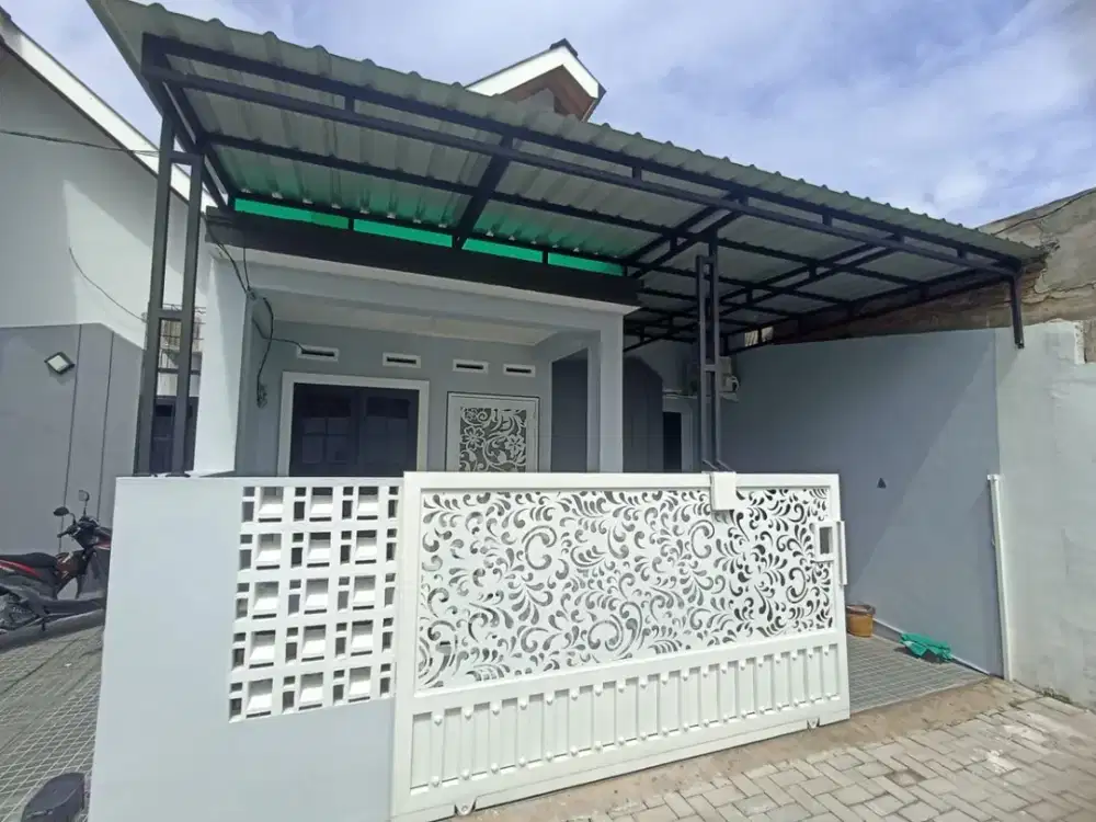 Rumah Murah Jl Bromo Medan Area Bonus Pagar Jerjak Kanopi Pintu Besi