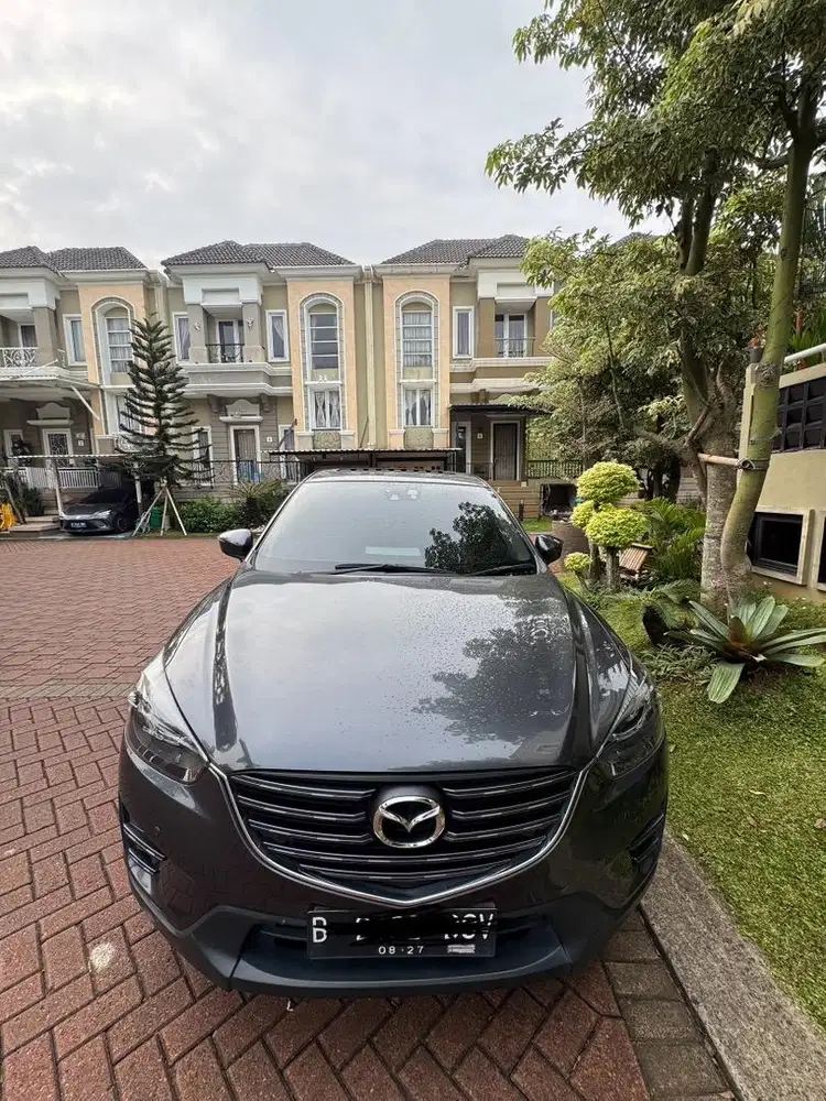 Mazda CX 5 GT AT 2017 Model 2016 Abu Abu KM 60rban Pajak Panjang