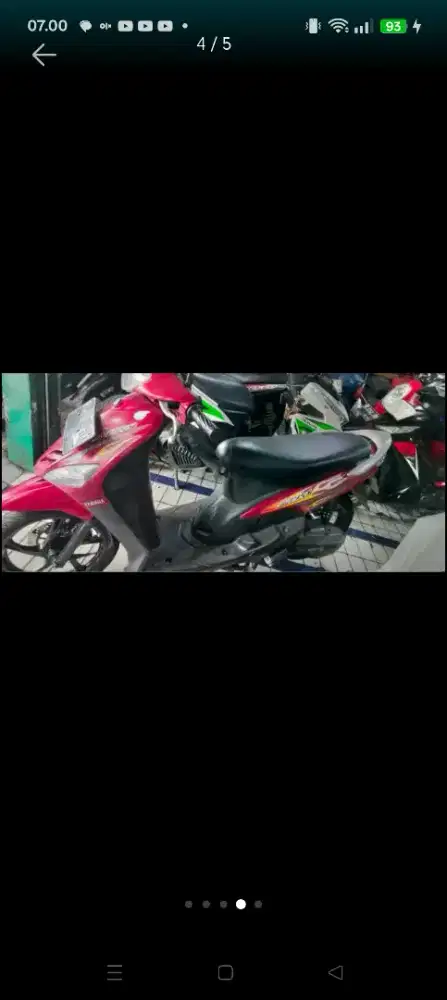 Mio sporty th 2007 ORI mesin body ok
