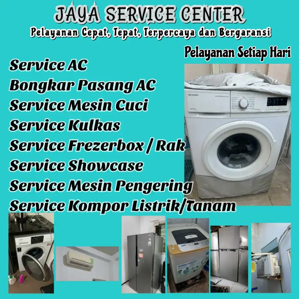 Service Kulkas Frezer Bongkar Pasang AC Servis AC Mesin Cuci Driyorejo