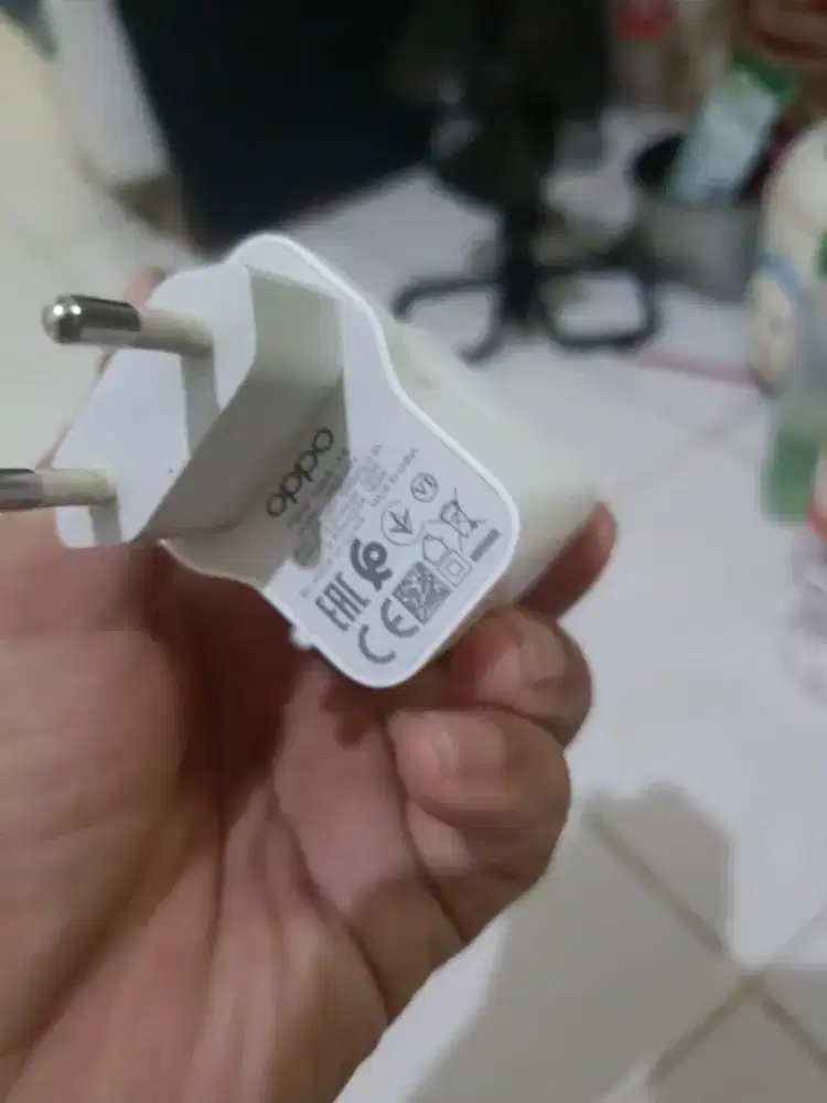 Kepala charger oppo reno 4f original
