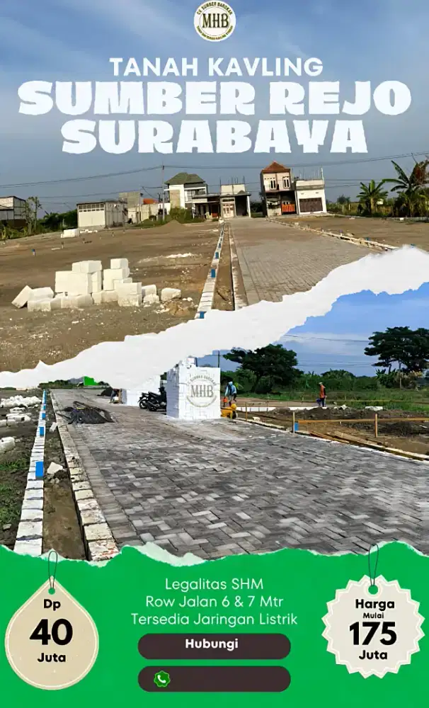 TANAH KAVLING ASLI SURABAYA