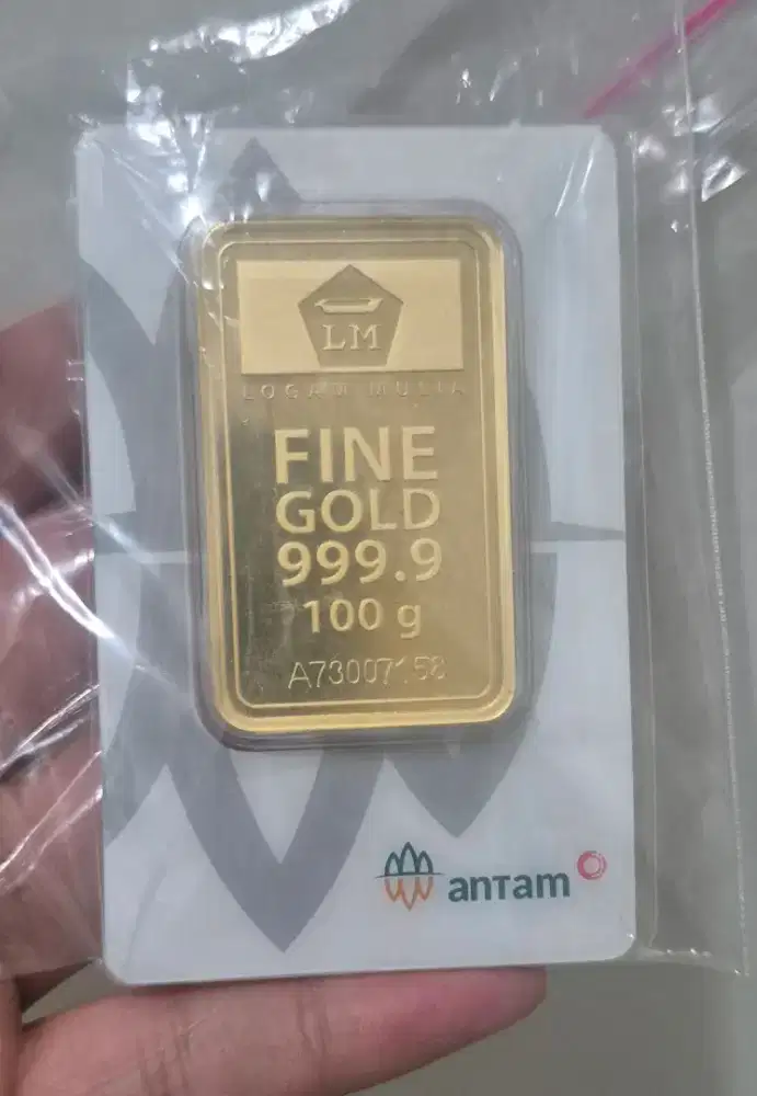 Logam Mulia Antam 100 Gram Istimewa Cocok investasi jangka panjang