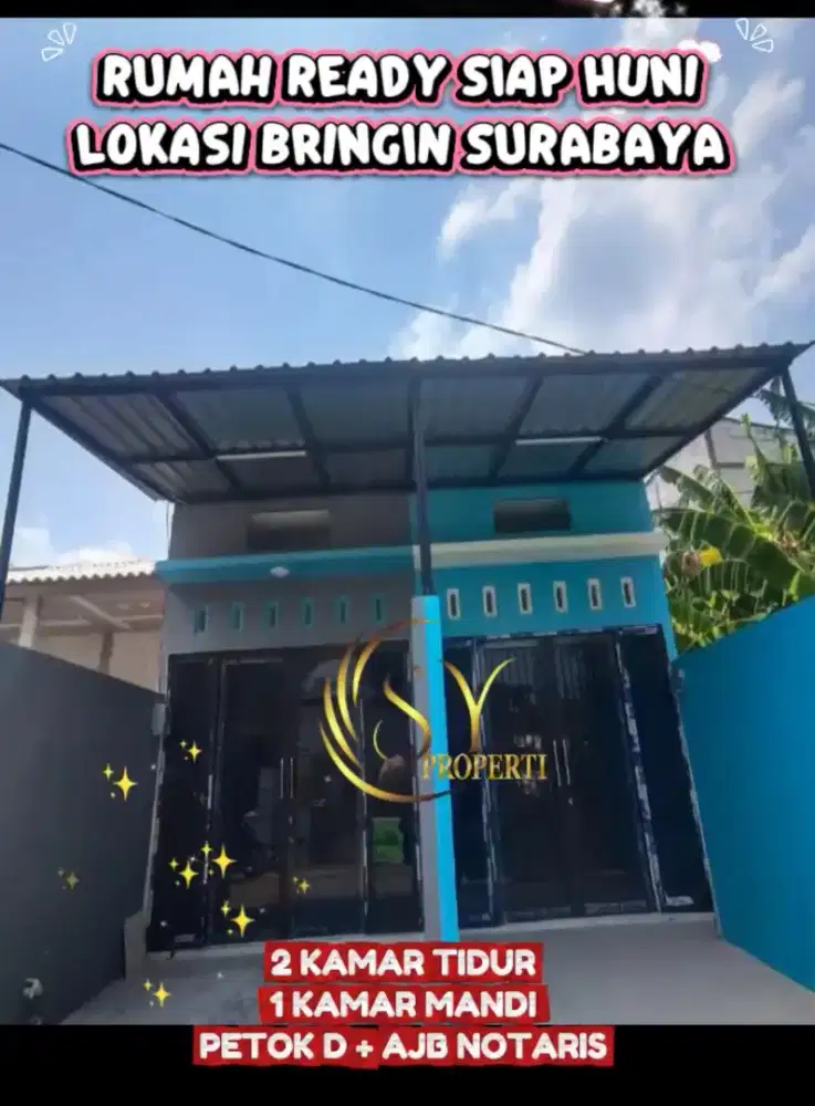 Rumah Ready Bringin Surabaya