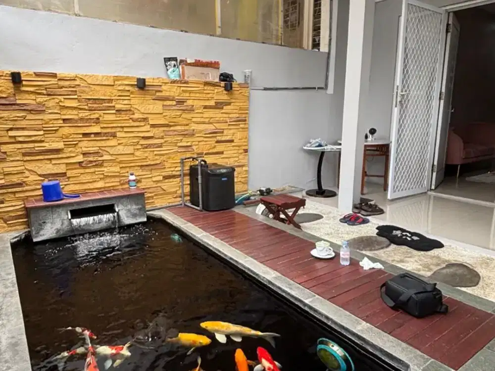 DIJUAL RUMAH CANTIK 2 LANTAI FULL FURNISHED NGALIYAN SEMARANG