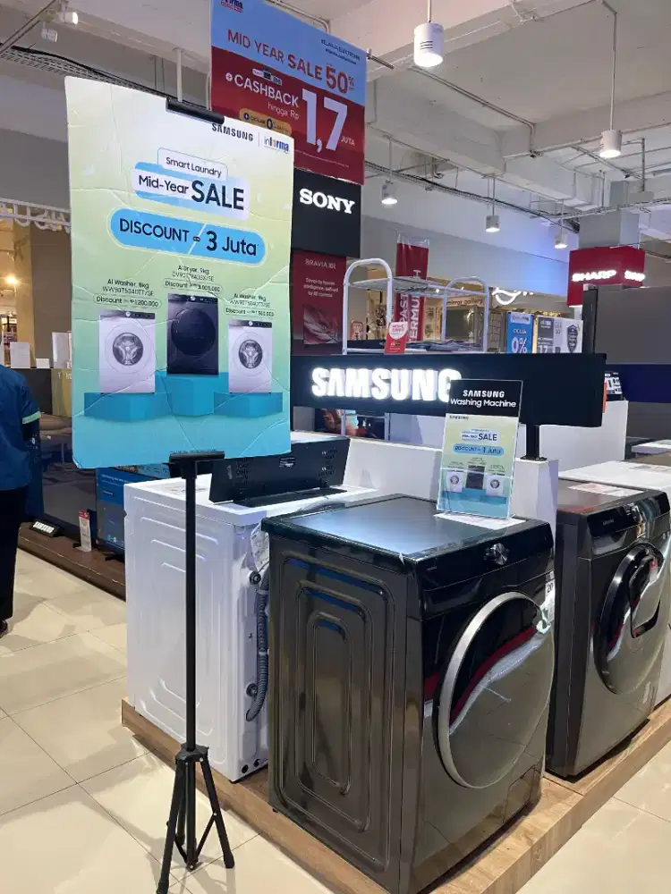 Mesin cuci samsung 14KG hemat listrik