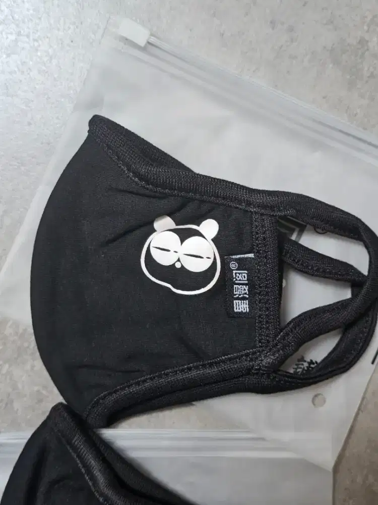 Masker penutup pelindung wajah asap debu polusi unisex
