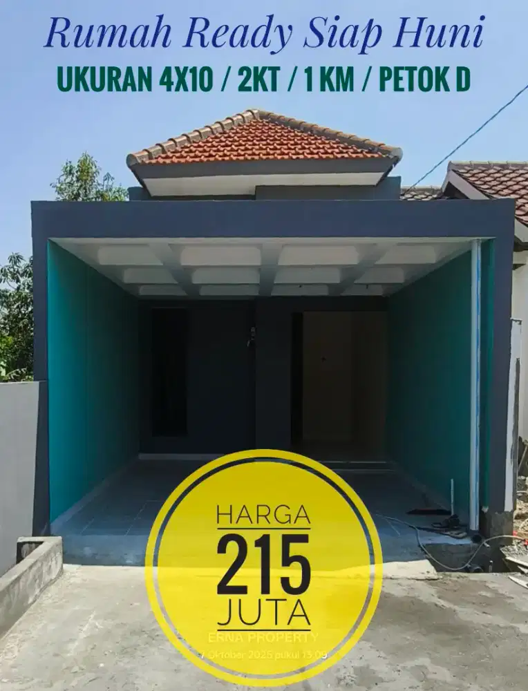 Rumah Ready Siap Huni