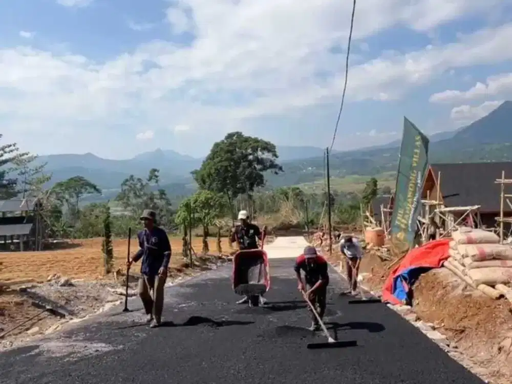 Dijual Tanah kavling SHM siap bangun  puncak 2,view gunung