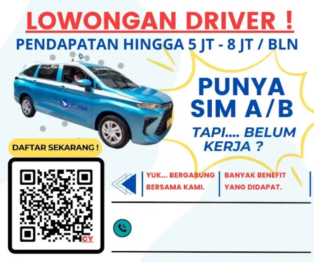 Dibutuhkan supir