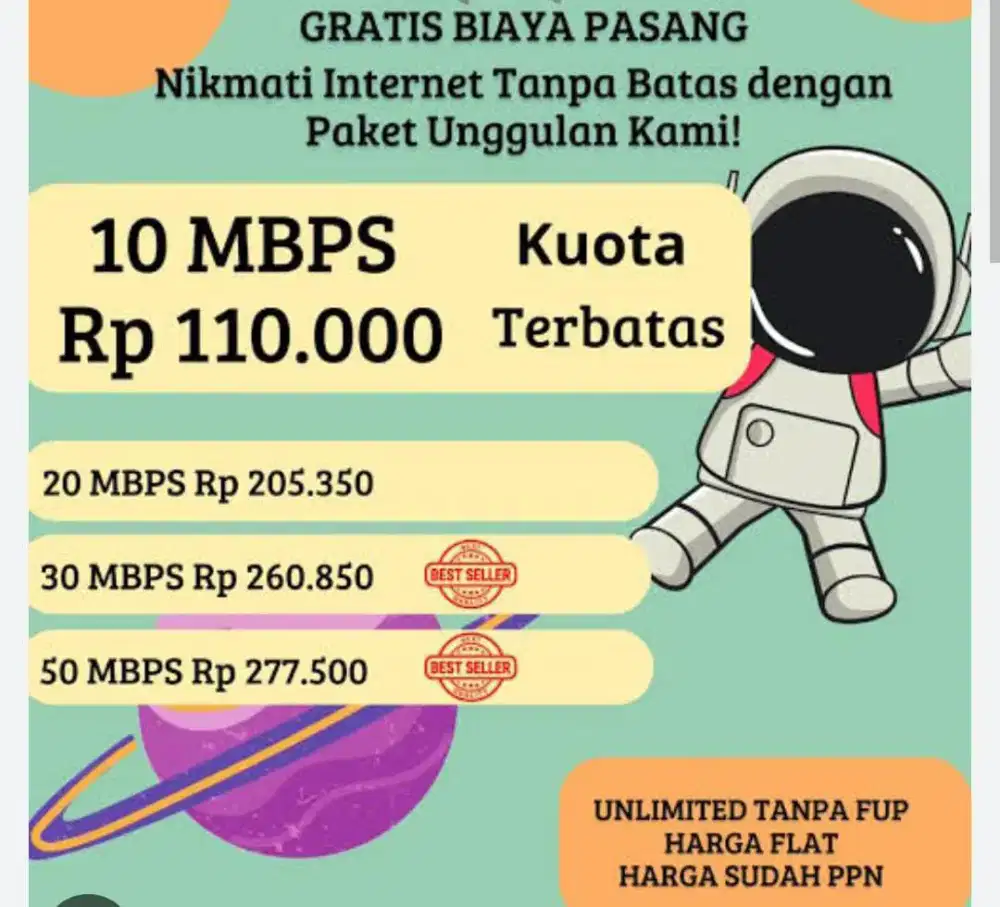 Internet HEMAT CEPAT