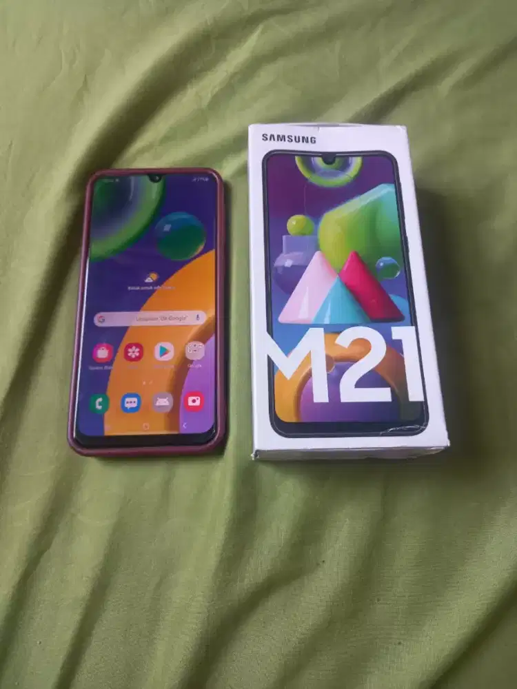 Samsung M21 Mulus Lcd Original