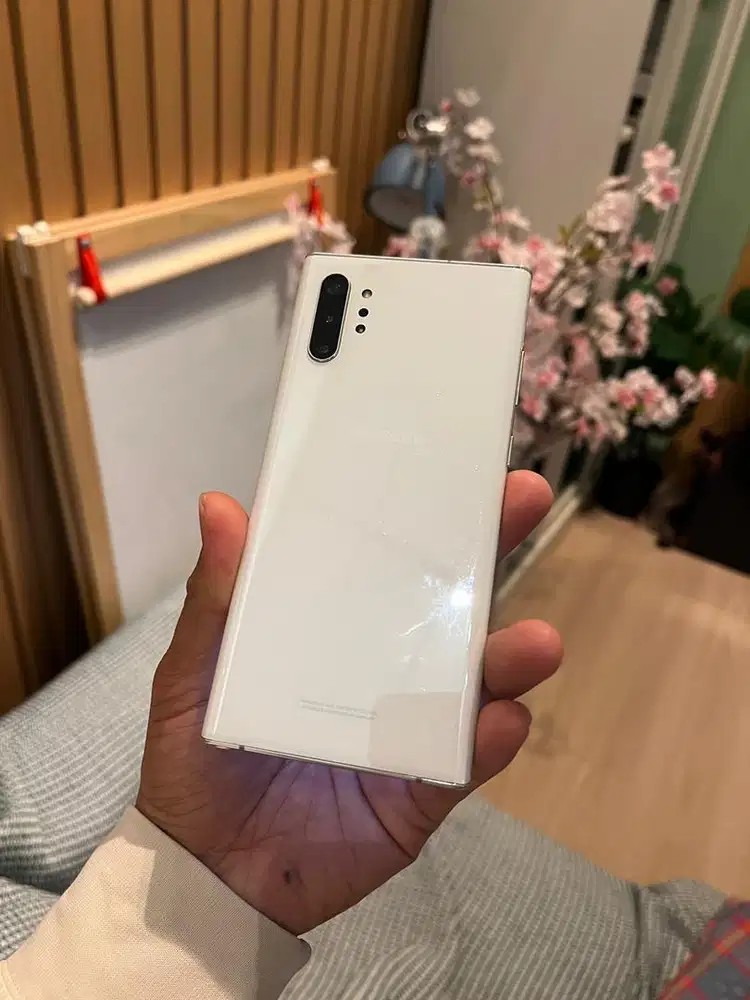 Samsung note 10 plus 12/256gb beli di singapur - layar bersih