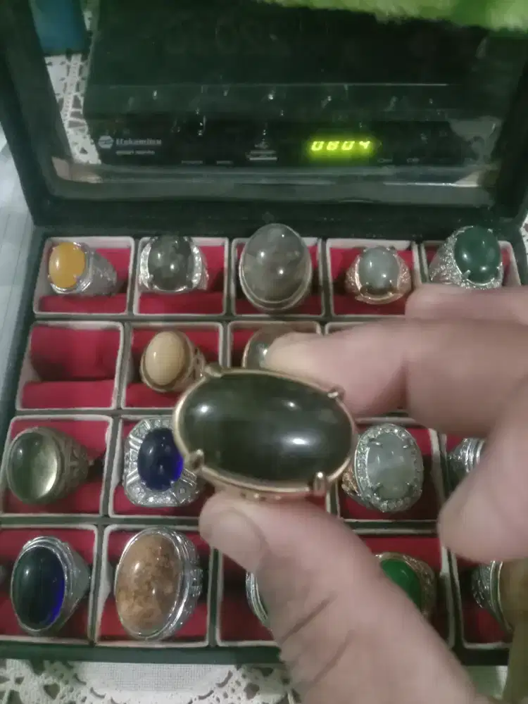 Cincin Batu Akik Berkelas