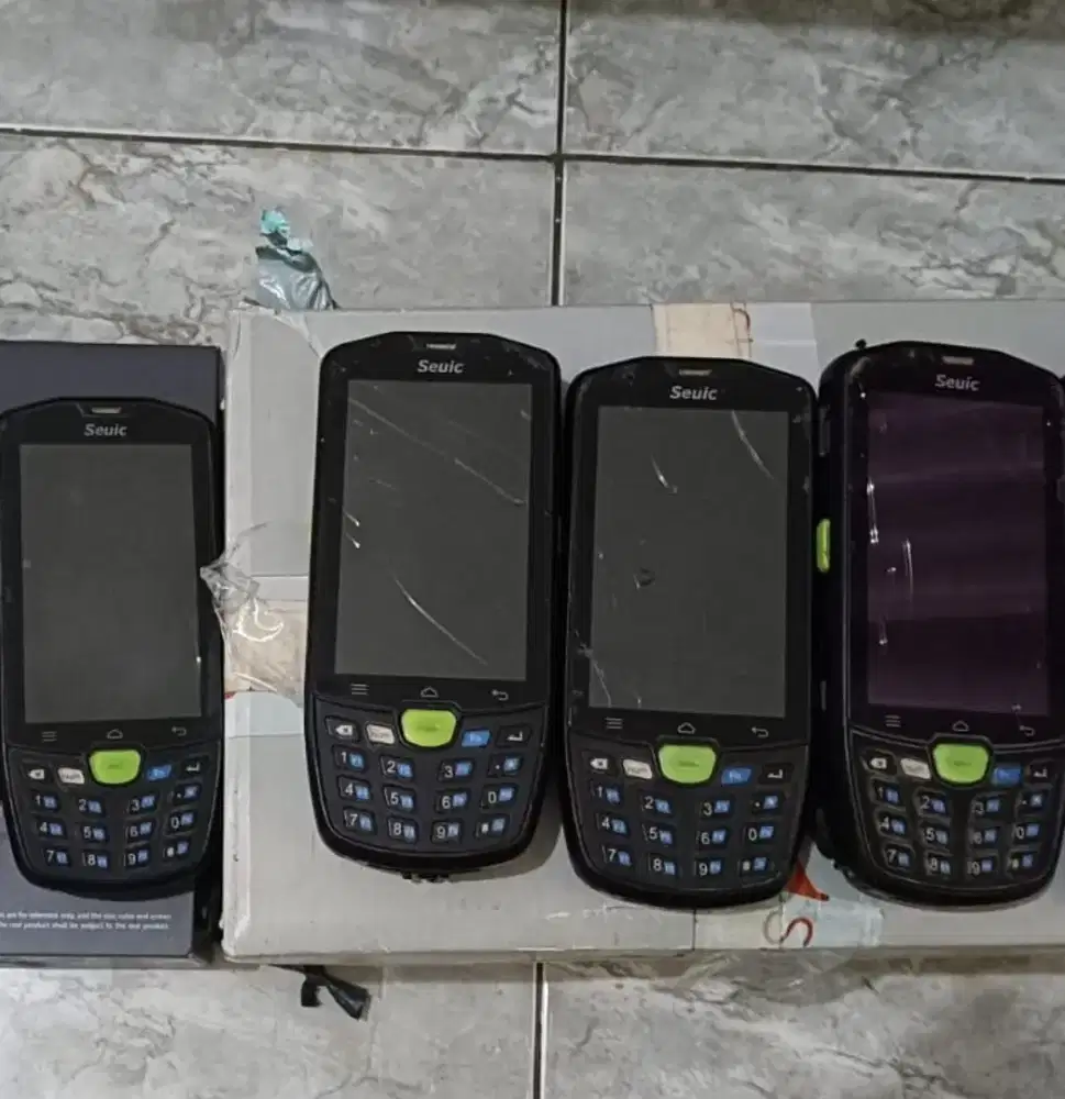 PDA Scanner Seuic Autoid9. Kondisi mati 4 unit. Jual apa adanya