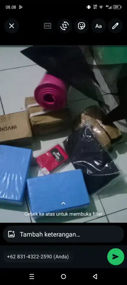Dijual komplit alat yoga