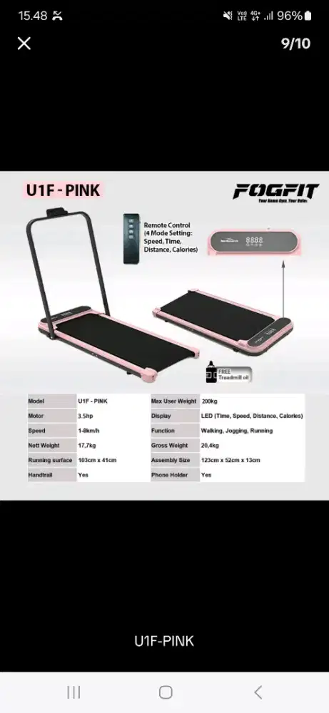 Alat gym murah, simple dan warna cantik