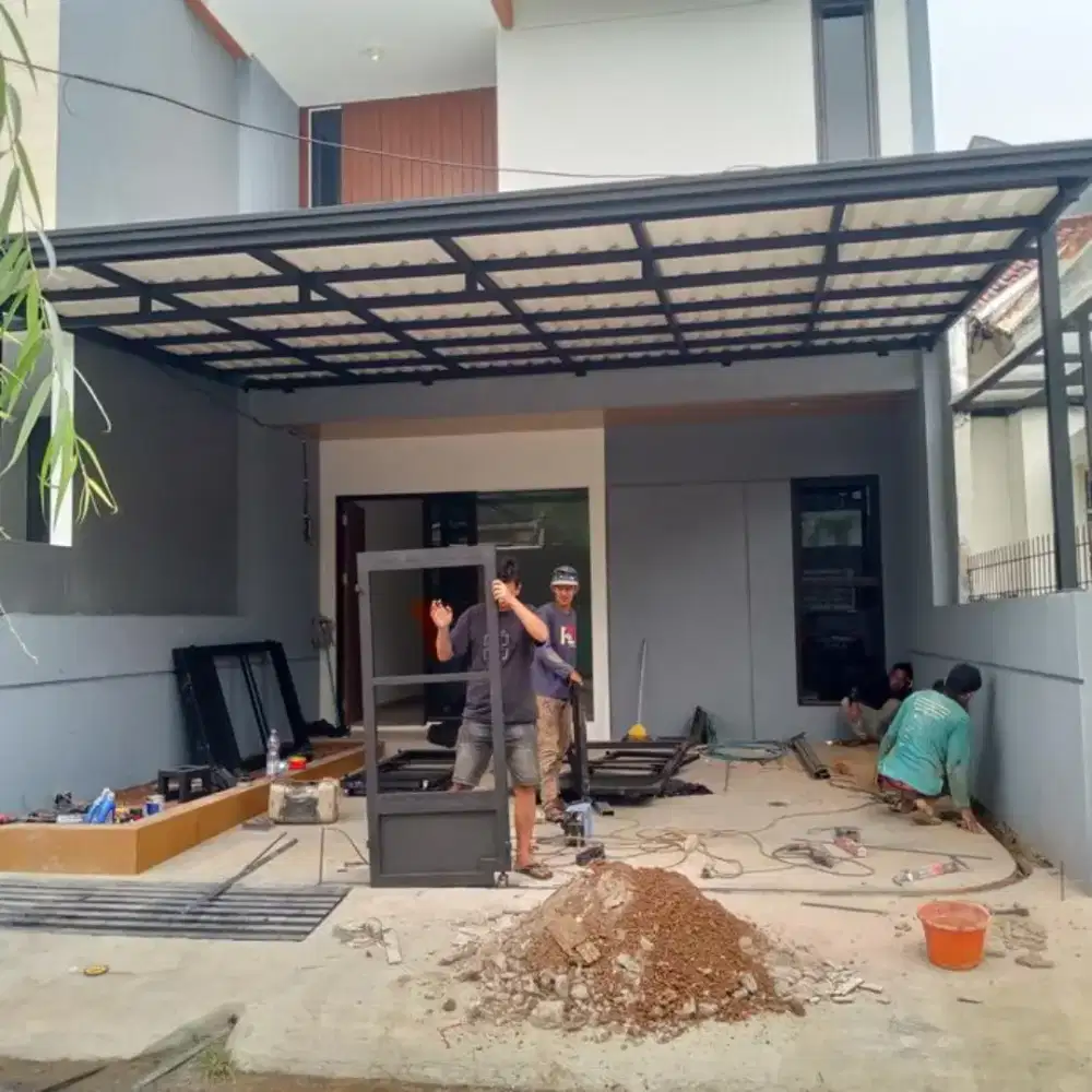 Kanopi atap alderon