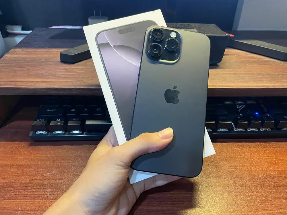 IPHONE 16 PROMAX 256GB IBOX FULLSET ORI