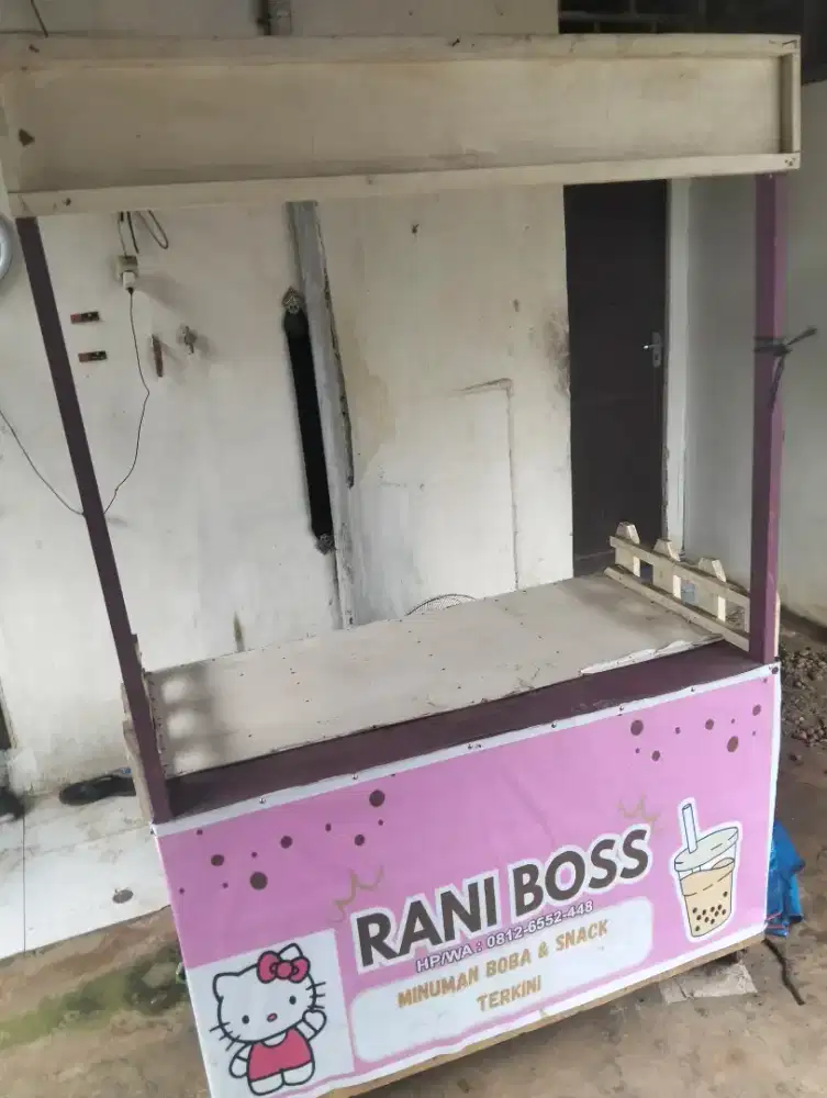 Dijual steling atau both jualan kondisi masih bagus