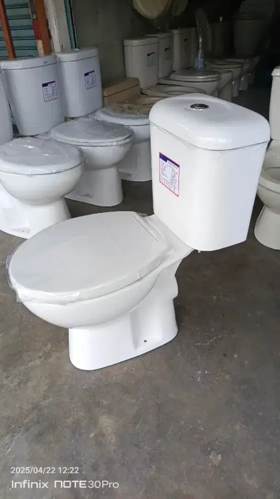 Closet duduk oulu siap pakai garansi 1 bulan