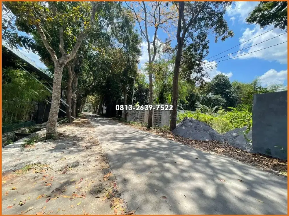 Termurah, Tanah Ringroad Barat 450 Jt Ajb notaris