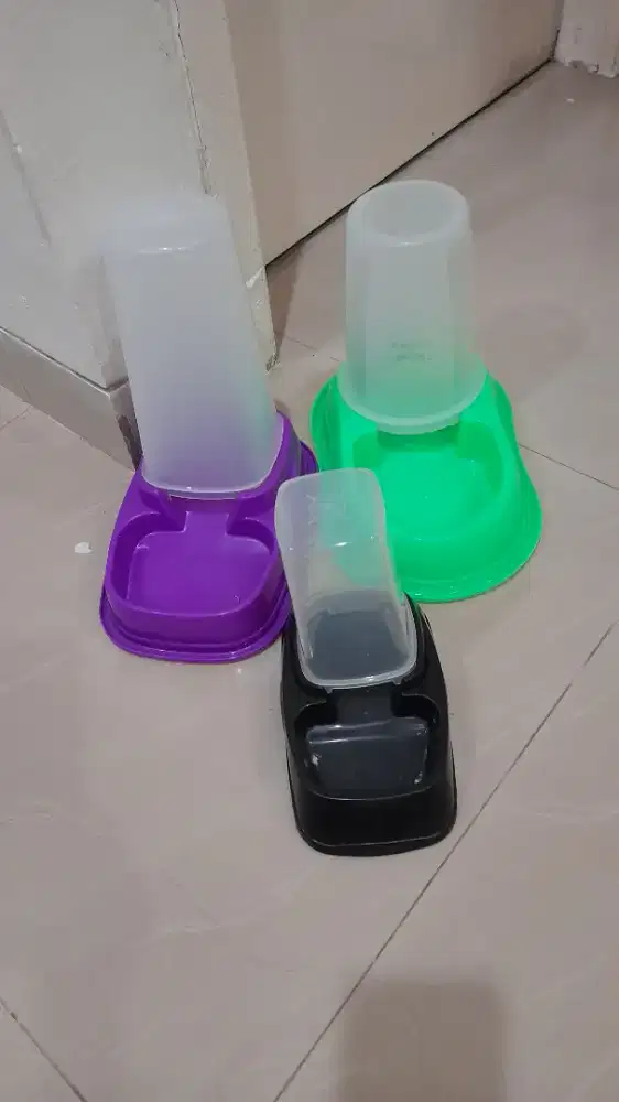 Dispenser makanan kucing