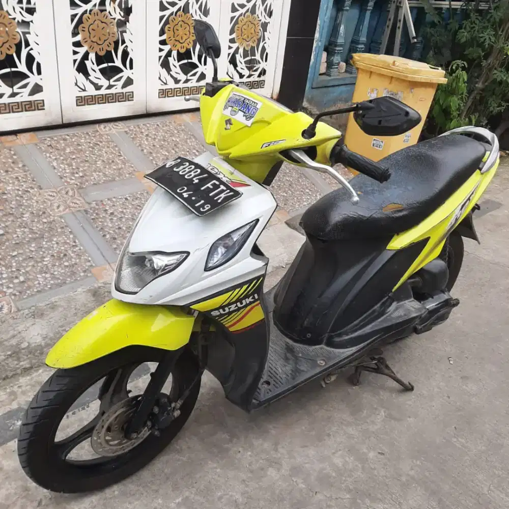 Suzuki Nex 2014 ss lengkap mesin bagus plat Bekasi kabupaten