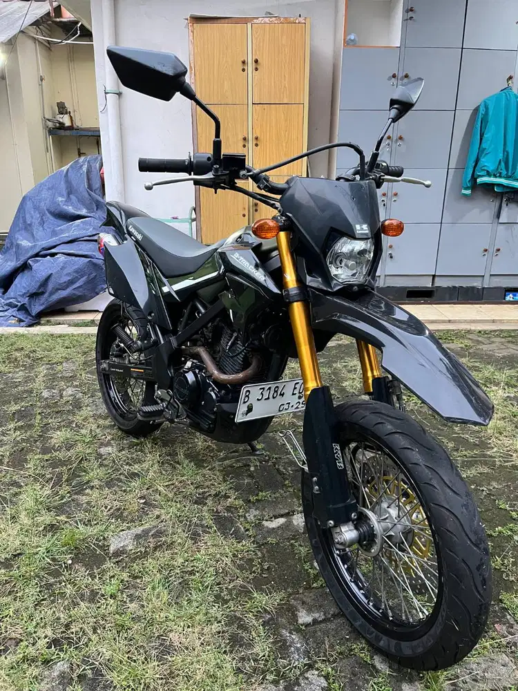KLX Dtracker SE warna army 2019 pjk panjang not crf or wr