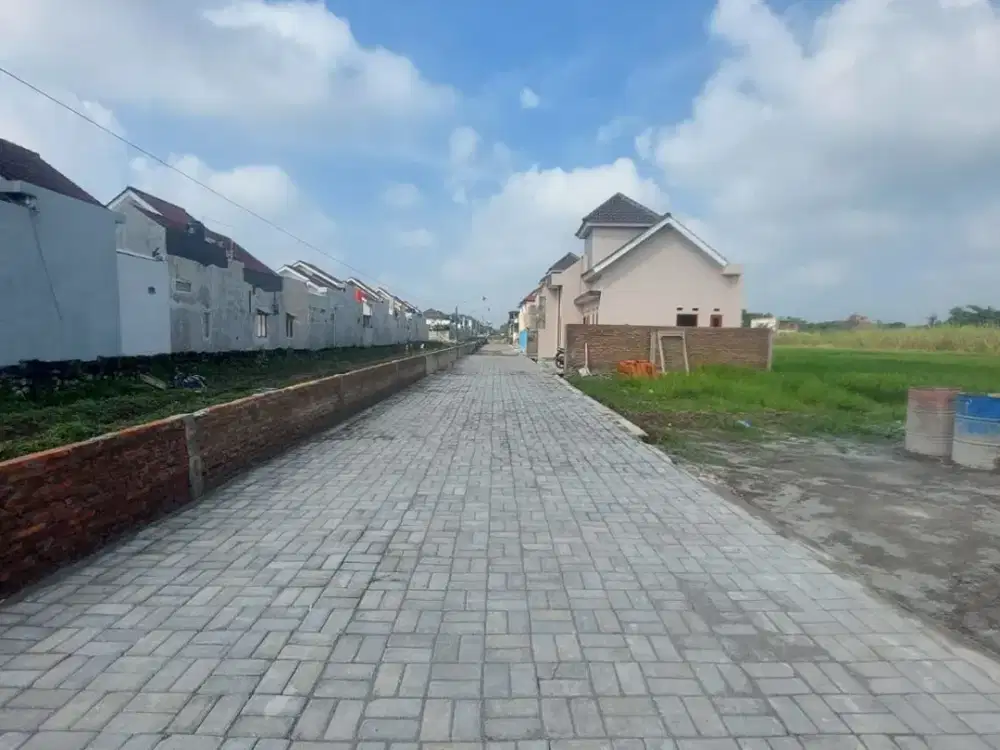 dijual cepat tanah kavlingan di lingkungan perumahan di ngabeyan kartasura shm ready