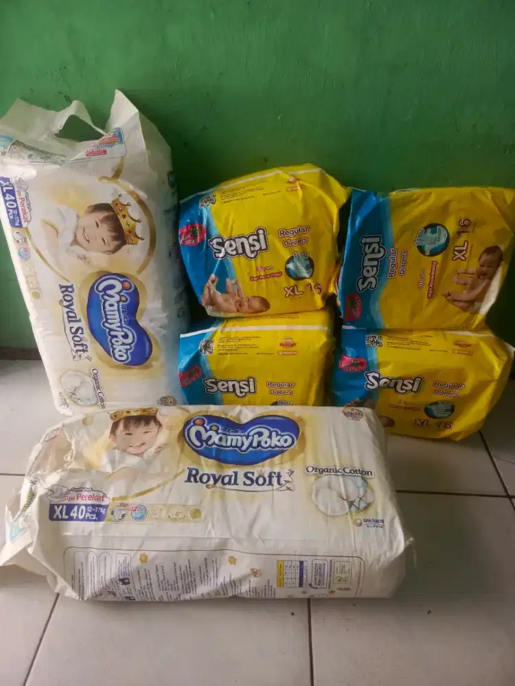 Pempers bayi ukuran xl