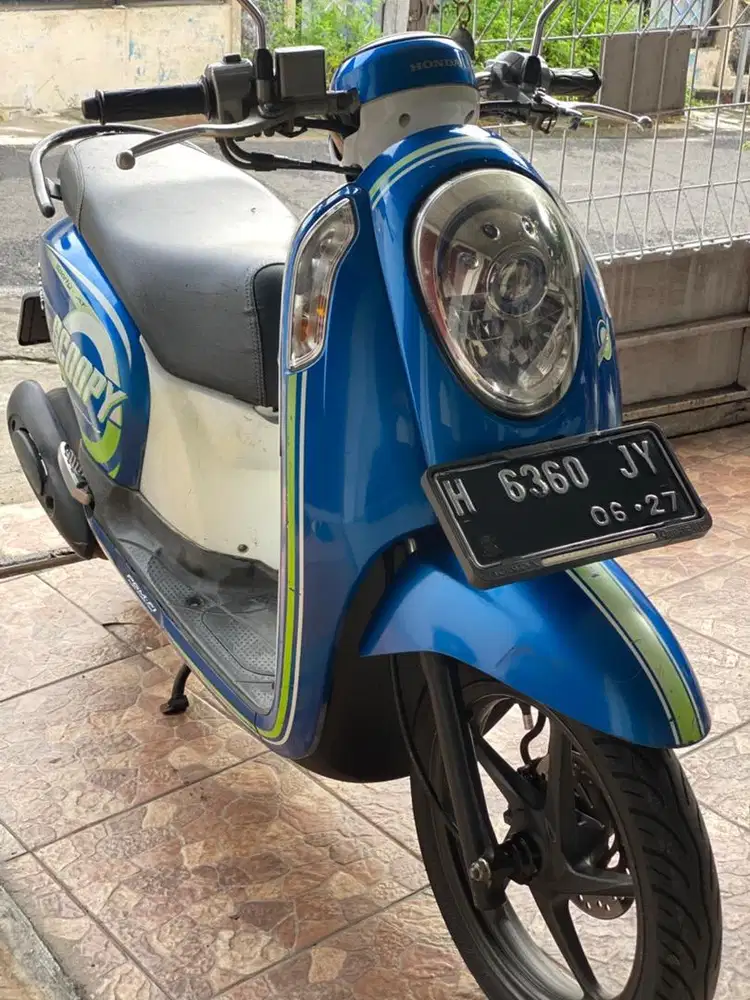 Honda Scoopy iss tahun 2016 Ban Baru