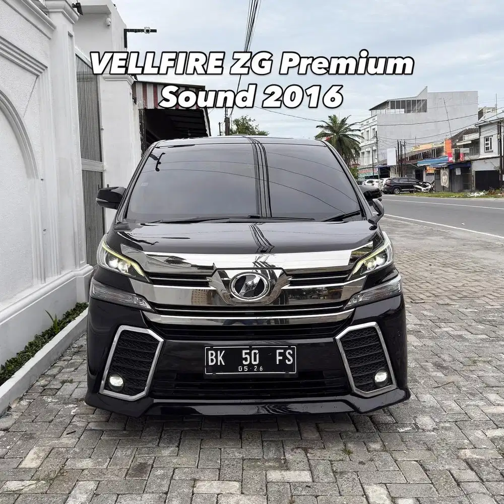 Toyota Vellfire ZG Premium Sound 2016 A/T